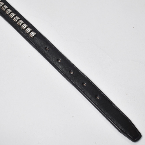 Tory Leather/1inch Bridle Leather Clincher Belt（トーリー スタッズ