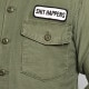 Us Customized US Army Shit Happens L/S Utility Shirt��US�����ߡ� �桼�ƥ���ƥ�����ġ˥��꡼��/����53cm [z-7303]