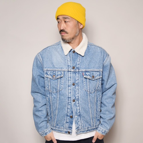 ��Levi's/Denim Boa Jacket�ʥ꡼�Х��� �ǥ˥�ܥ����㥱�åȡ˥���ǥ���/������M [z-1392]