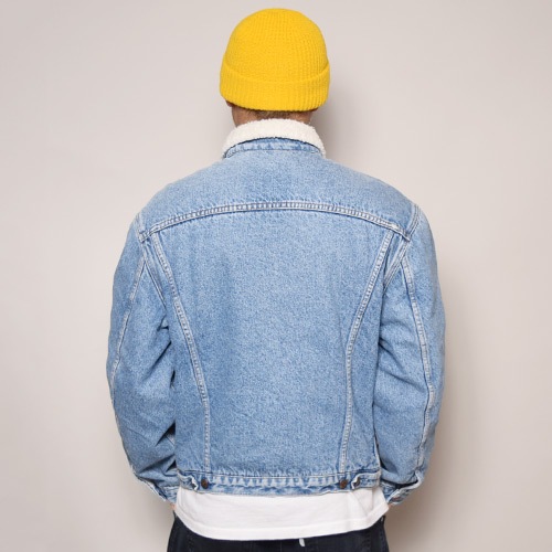 ��Levi's/Denim Boa Jacket�ʥ꡼�Х��� �ǥ˥�ܥ����㥱�åȡ˥���ǥ���/������M [z-1392]