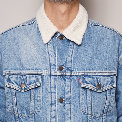 ��Levi's/Denim Boa Jacket�ʥ꡼�Х��� �ǥ˥�ܥ����㥱�åȡ˥���ǥ���/������M [z-1392]