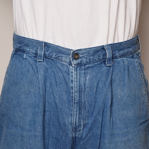 ��Dockers by Levi��s/Two Tucks Denim Short Pants�ʥɥå������Х��꡼�Х��� �ǥ˥ॷ�硼�ġ˥���ǥ���/������W34 [z-1981]