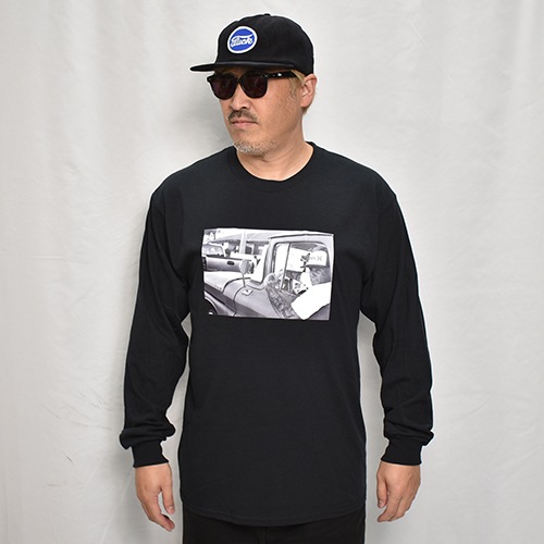 Juice Magazine/Jay Adams Truck L/S T-Shirt�ʥ��塼���ޥ����� T����ġ˥֥�å� [a-7917]