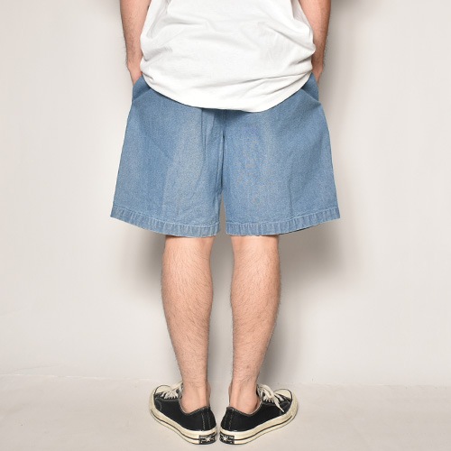 Dockers by Levis/2Tucks Heavy Chambray Short PantsʥɥåХ꡼Х ֥졼硼ġ˥ǥ/W34 [z-4179]