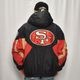 ��90's Vintage Puffer Jacket/49ers��90's������ơ��� �ѥե������㥱�åȡ˥֥�å��ߥ�å�/������XL [y-0900]