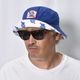 Pabst Blue Ribbon/Reversible Bucket Hat�ʥѥ֥��� ��С����֥�ϥåȡ˥֥롼��PBR���� [a-8658]