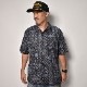 Harley Davidson/Cotton Open Collered S/S Shirt(�ϡ��졼���ӥåɥ��� �����)�֥�å� [a-5207]