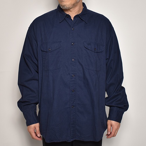 ��Gap/90's Old Navy Tag L/S Shirt�ʥ���å� ����ġ˥ͥ��ӡ�/������XL [z-6155]