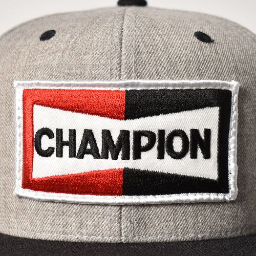 Champion Spark Plug/Snapback Cap（チャンピオン キャップ）ヘザー