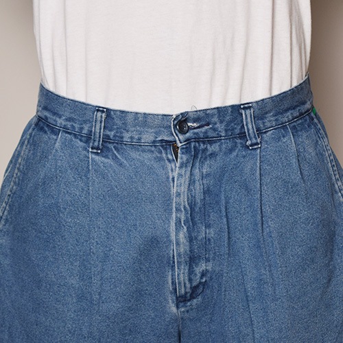 ��Dockers by Levi��s/Two Tucks Denim Short Pants�ʥɥå������Х��꡼�Х��� �ǥ˥ॷ�硼�ġ˥���ǥ���/������W34 [z-1982]