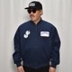��Panty Dropper��US/Stencil Work Jacket(�ѥ�ƥ��ɥ��åѡ��ߥ��� ������㥱�å�)�֥�å�/������2XL [z-9901]