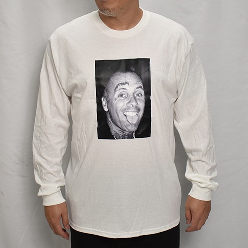 Juice Magazine/Jay Adams Portrait L/S T-Shirt�ʥ��塼���ޥ����� T����ġ˥ۥ磻�� [a-7918]