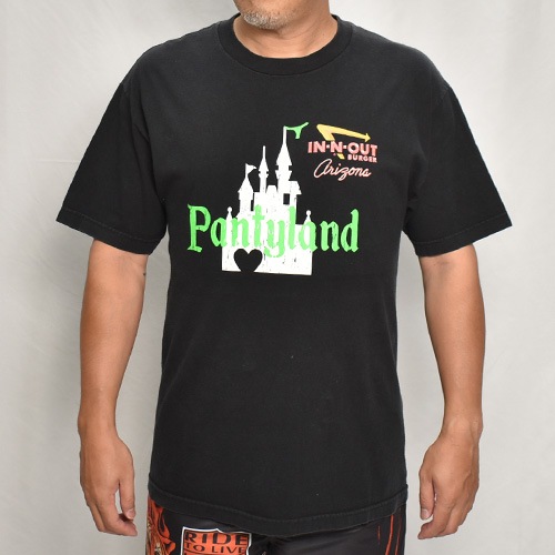 Panty DropperUS/Burger S/S T-Shirt(ѥƥɥåѡߥ СT)֥å/L [y-0339]