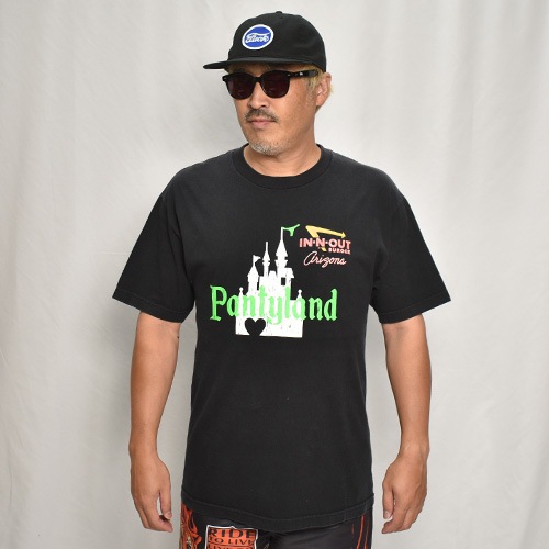 Panty DropperUS/Burger S/S T-Shirt(ѥƥɥåѡߥ СT)֥å/L [y-0339]