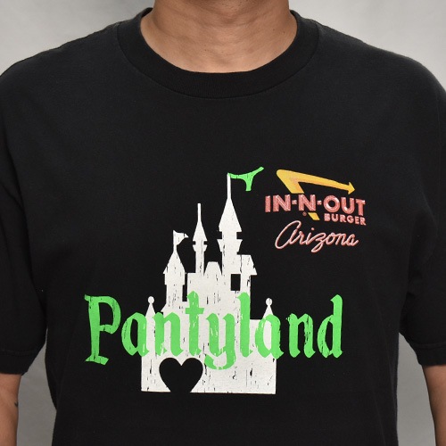 Panty DropperUS/Burger S/S T-Shirt(ѥƥɥåѡߥ СT)֥å/L [y-0339]