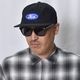 Fuck Logo Cotton Twill 6 Panel Cap�ʥե��å��ե����ɥ���åס˥֥�å� [a-8526]
