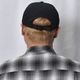 Fuck Logo Cotton Twill 6 Panel Cap�ʥե��å��ե����ɥ���åס˥֥�å� [a-8526]