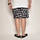 Over Printed FLY Easy Shorts�ʥե饤�����������硼�ġ˥֥�å��ߥۥ磻�� [a-6107]