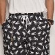 Over Printed FLY Easy Shorts�ʥե饤�����������硼�ġ˥֥�å��ߥۥ磻�� [a-6107]