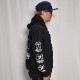 Choppers Magazine��US/Chopper Cross Pullover Hoodie�ʥ���åѡ����ޥ�����ߥ��� �ѡ������˥֥�å��ߥۥ磻�� [a-7248]