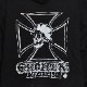 Choppers Magazine��US/Chopper Cross Pullover Hoodie�ʥ���åѡ����ޥ�����ߥ��� �ѡ������˥֥�å��ߥۥ磻�� [a-7248]
