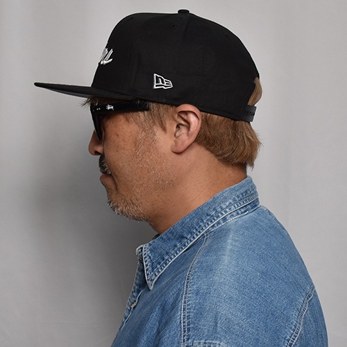 New Era/9Fifty Snap Back Cap/Las Vegas Raiders Script�ʥ˥塼���� ����åס˥֥�å��ߥۥ磻�� [a-3691]