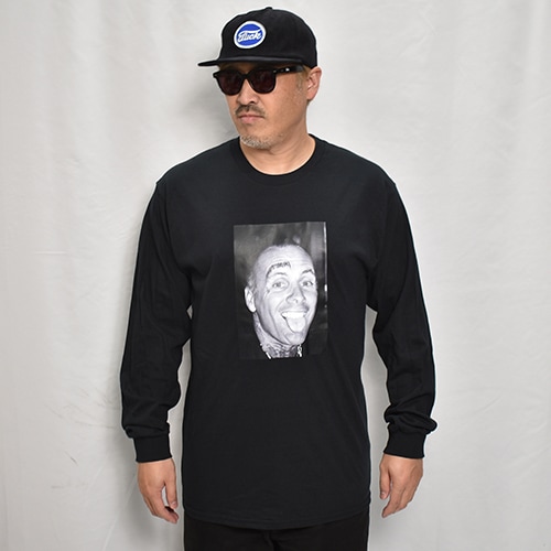 Juice Magazine/Jay Adams Portrait L/S T-Shirt�ʥ��塼���ޥ����� T����ġ˥֥�å� [a-7919]