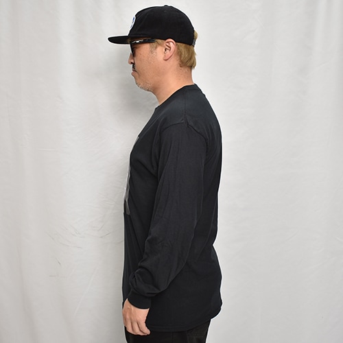 Juice Magazine/Jay Adams Portrait L/S T-Shirt�ʥ��塼���ޥ����� T����ġ˥֥�å� [a-7919]