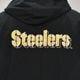 ��90's Vintage Puffer Jacket/Steelers��90's������ơ��� �ѥե������㥱�åȡ˥֥�å��ߥ�������/������2XL [y-0902]