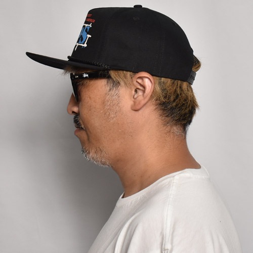 Rolling Death Maui/Cops Snapback Cap（ローリングデスマウイ キャップ）ブラック [a7123