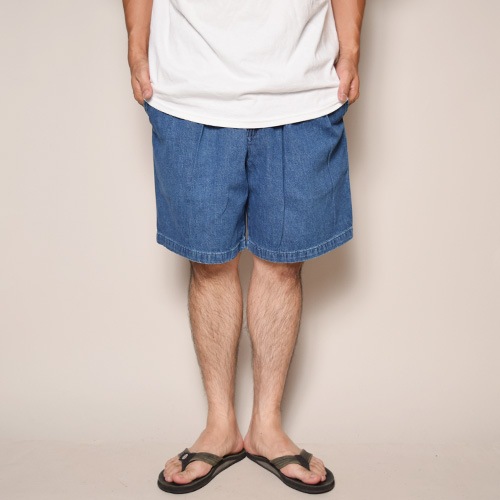��Dockers by Levi��s/Two Tucks Denim Short Pants�ʥɥå������Х��꡼�Х��� �ǥ˥ॷ�硼�ġ˥���ǥ���/������W34 [z-1984]
