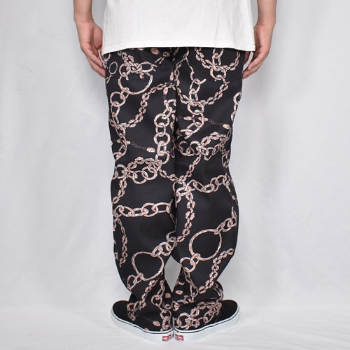 んぺなページ Chain Patterned Easy Pants（チェーンパターンドイージーパンツ