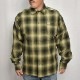 Cal Top��US/Customized Ombre Check L/S Shirt�ʥ����ȥåסߥ��� ����֥�����å�����ġ˥��꡼�֡ߥ֥�å� [a-7746]