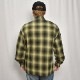 Cal Top��US/Customized Ombre Check L/S Shirt�ʥ����ȥåסߥ��� ����֥�����å�����ġ˥��꡼�֡ߥ֥�å� [a-7746]