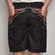 Iron Cross Flames Amphibious Nylon Easy Short Pants�ʥե졼�ॹ�ʥ����󥤡��������硼�ȥѥ�ġ˥֥�å��ߥ�å� [a-7989]