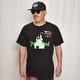 Panty Dropper��US/Burger S/S T-Shirt(�ѥ�ƥ��ɥ��åѡ��ߥ��� �С�����T�����)�֥�å�/������L [y-0341]