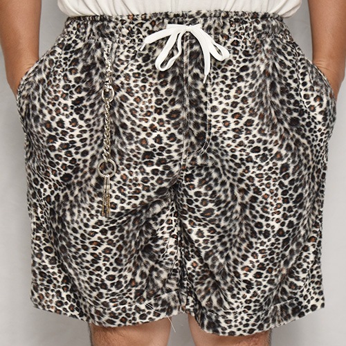 us アスFake Fur Easy Short Pants レオパード Fake Fur Leopard Easy Short Pants（レオパードイージー