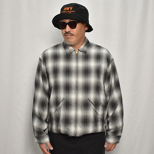 Towncraft/Ombre Checked Drizzler Jacket（タウンクラフト ドリズラー