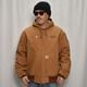 ��Carhartt/Hooded Duck Active Jacket (�����ϡ��� �ա��ɥ��㥱�å�)�����ϡ��ȥ֥饦��/������L [y-0855]