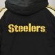 ��90's Vintage Puffer Jacket/Steelers��90's������ơ��� �ѥե������㥱�åȡ˥֥�å��ߥ�������/������L [y-0903]