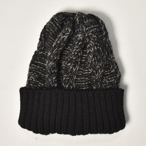 Highland 2000��US/2tone Cable Wool Knit Cap�ʥϥ�����2000�ߥ��� ������˥åȥ���åס�[a-0562]