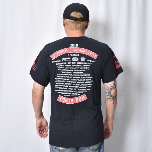 Hells Angels Frisco/23th Poker Run S/S T-Shirt（ヘルズエンジェルス