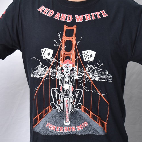 Hells Angels Frisco/23th Poker Run S/S T-Shirt（ヘルズエンジェルス