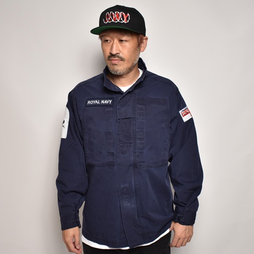 M*o様 Type2 コンバットシャツ+トラウザー ネイビーブルー L-R 新同 M*o様 Type2 コンバットシャツ+トラウザー ネイビーブルー L-R