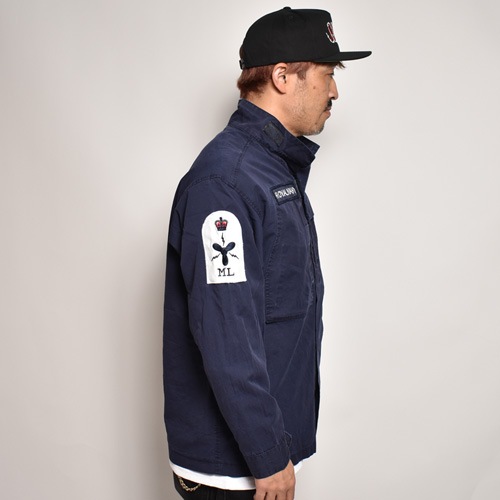 Royal Navy/Combat Shirt Jacket(ロイヤルネイビー コンバットシャツジャケット)ネイビー [z-5839]-US  ONLINE SHOP