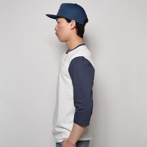 Brixton/3/4Sleeve Adam Henley Neck T-Shirtʥ֥ꥯȥ إ꡼ͥåTġ˥ۥ磻ȡߥͥӡ [a-1604]