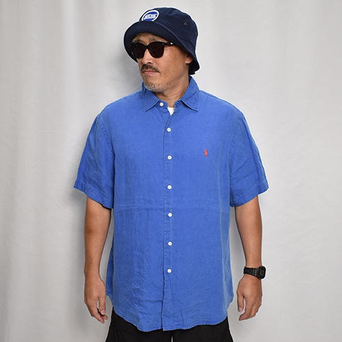 Polo by Ralph Lauren リネンシャツ XS リネン ビッグ シャツ （シャツ・ブラウス）｜POLO RALPH LAUREN
