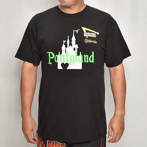 Panty Dropper��US/Burger S/S T-Shirt(�ѥ�ƥ��ɥ��åѡ��ߥ��� �С�����T�����)�֥�å�/������L [y-0342]
