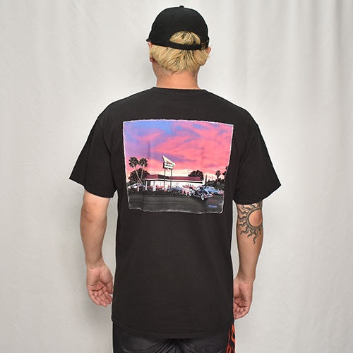 Panty Dropper��US/Burger S/S T-Shirt(�ѥ�ƥ��ɥ��åѡ��ߥ��� �С�����T�����)�֥�å�/������L [y-0342]