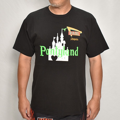 Panty DropperUS/Burger S/S T-Shirt(ѥƥɥåѡߥ СT)֥å/L [y-0343]